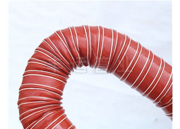 紅色高溫260度硫化風管